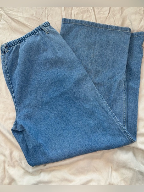 No Boundaries Denim - No Boundaries Light Blue Wide Leg Jeans